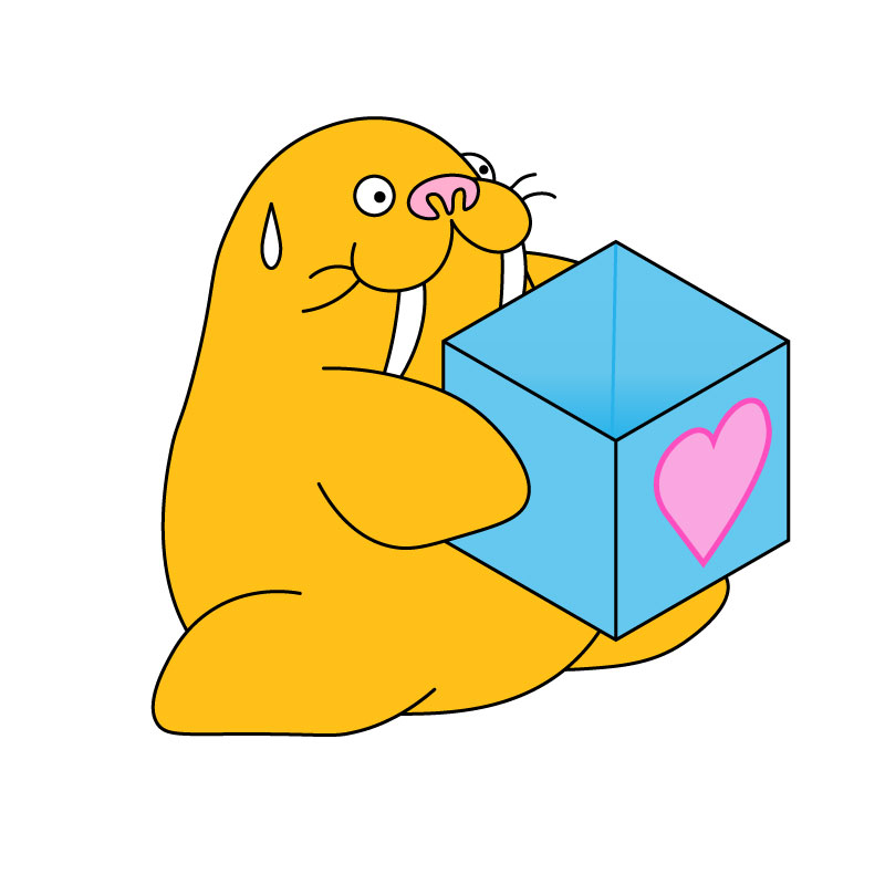 箱 | セイウチ | ぷにつく